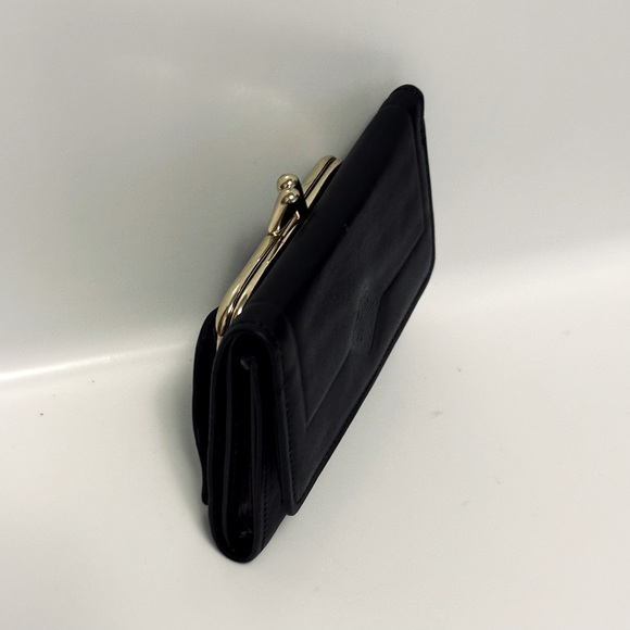 Vintage Princess Gardner Black Leather Wallet - Picture 5 of 13